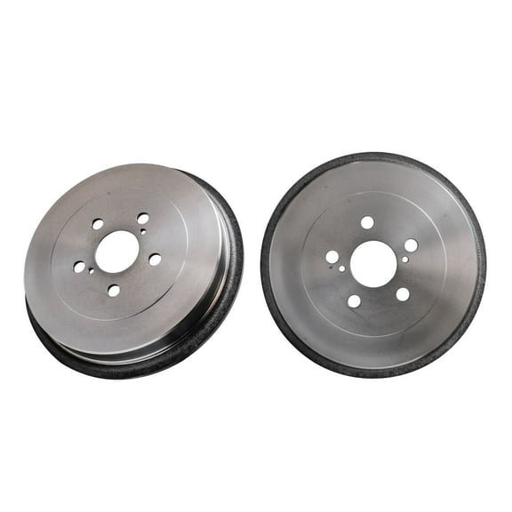 Detroit Axle - Rear Brake Drums for 09-19 Toyota Corolla Brake Drums 2010 2011 2012 2013 2014 2015 2016 2017 2018 Replacement