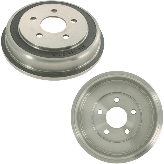 Detroit Axle - Rear Brake Drums for 5-Lug 2005 2006 2007 Chevrolet Malibu Brake Drums Replacement Brakes
