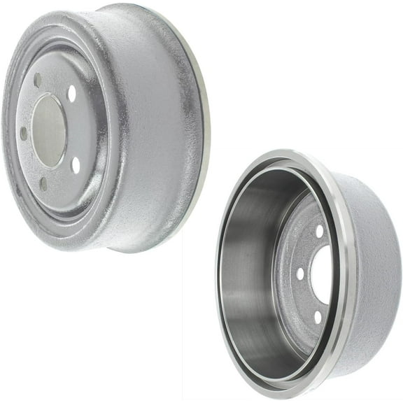Detroit Axle - Rear Brake Drums for Jeep Wrangler Cherokee TJ Comanche, Pair Brake Drums Replacement Brake Drums Assembly