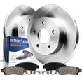thumbnail image 1 of Detroit Axle - Rear Brake Kit for 2006-2013 Honda Civic 2013-2015 Acura ILX 2006-2011 CSX Disc Brake Rotors and Ceramic Brakes Pads Replacement: 10.24" inch Rotors, 1 of 7