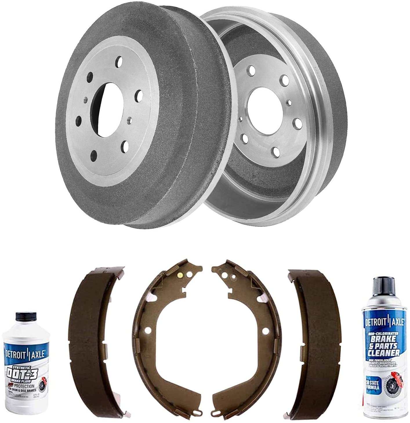 Detroit Axle Rear Brake Kit for 20092013 Chevrolet Silverado GMC
