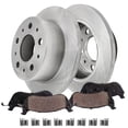 thumbnail image 1 of Detroit Axle - Rear Disc Brake Rotors Ceramic Pads for 2014-2021 Ram ProMaster 2500 3500 1500: 11.01" Rotors, 1 of 7