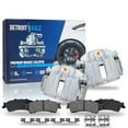 thumbnail image 1 of Detroit Axle - Rear Brake Kit for Chevy GMC Silverado Sierra 1500 Astro Tahoe Yukon Safari Cadillac DeVille Disc Brake Calipers w/Brackets Ceramic Brakes Pads Replacement, 1 of 6
