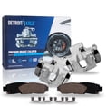 thumbnail image 1 of Detroit Axle - Rear Brake Kit for Chevy Trailblazer EXT SSR GMC Envoy XL XUV Buick Rainier Isuzu Ascender Olds Bravada Saab 9-7X, Brake Calipers Ceramic Brake Pads Replacement, 1 of 6