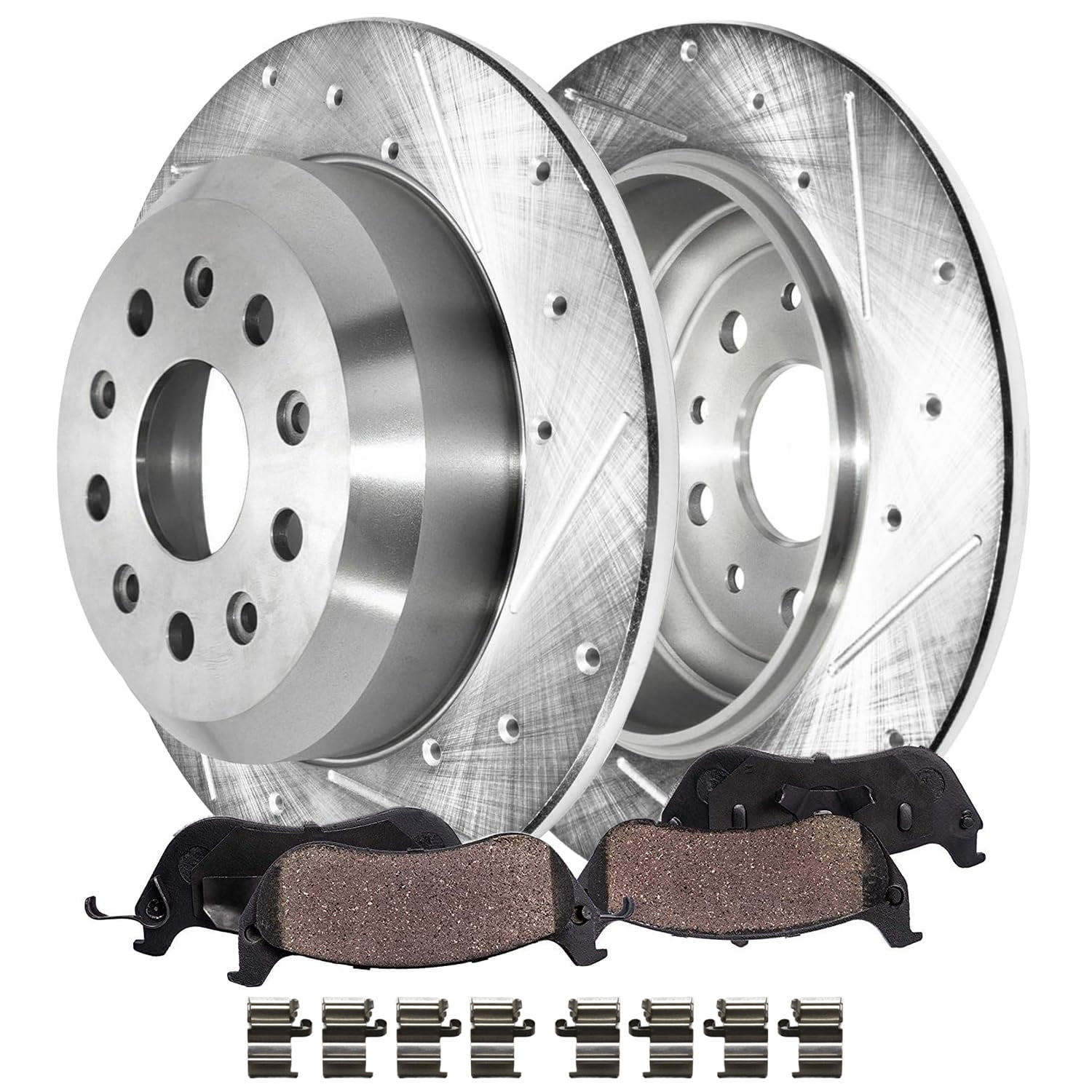 Detroit Axle - Rear Brake Kit for Jeep 2018-2023 Wrangler [Standard ...