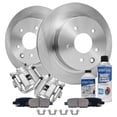 thumbnail image 1 of Detroit Axle - Rear Brake Kit for 2003 2004 2005 Infiniti G35 Nissan 350Z Disc Brake Rotors Brake Calipers Ceramic Brakes Pads Replacement, 1 of 6