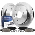 thumbnail image 1 of Detroit Axle - Rear Brake Kit for 2005-2015 Nissan Armada 2004-2015 TITAN 2004 Pathfinder Armada 2004-2010 Infiniti QX56 Brake Rotors Ceramic Brake Pads: 12.60'' inch Rotors, 1 of 6