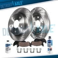 thumbnail image 1 of Detroit Axle - Rear Brake Kit for 4WD 2001 2002 2003 Toyota Highlander Disc Brake Rotors and Replacement Ceramic Brakes Pads, 1 of 7