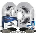 thumbnail image 1 of Detroit Axle - Rear Brake Kit for Audi A3 Quattro Volkswagen Jetta Rabbit Golf, 10.24'' Disc Brake Rotors Ceramic Brake Pads Replacement, 1 of 7
