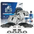 thumbnail image 1 of Detroit Axle - Rear Brake Kit for Chevy Blazer S10 GMC Jimmy Sonoma Isuzu Hombre Olds Bravada, Brake Calipers Ceramic Brake Pads Replacement, 1 of 7