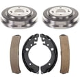 thumbnail image 1 of Detroit Axle - 4pc Rear Brake Drum Kit for 1992-2000 Honda Civic 1986-1989 Accord 1997-2000 Acura EL 2007-2008 Honda Fit, Brake Drums Brake Shoes Replacement, 1 of 7