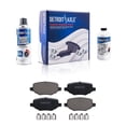 thumbnail image 1 of Detroit Axle - Rear Brake Pads for Ford Edge Explorer Flex Taurus Lincoln MKS MKX Ceramic Brake Pads, 1 of 7