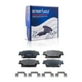 thumbnail image 1 of Detroit Axle - Rear Ceramic Brake Pads with Hardware for 2006-2007 Cadillac CTS, 2004-2009 SRX, 2005-2011 STS, 1 of 7