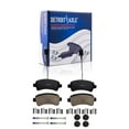 thumbnail image 1 of Detroit Axle - Rear Brake Pads for 2014-2021 Ram Promaster 2500 3500 1500 [w/ Vented Rear Rotor], 1 of 7
