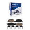 thumbnail image 1 of Detroit Axle - Rear Ceramic Brake Pads Replacement for Chevy Captive Sport Equinox GMC Terrain Saturn Vue Pontiac Torrent Suzuki XL-7, 1 of 7