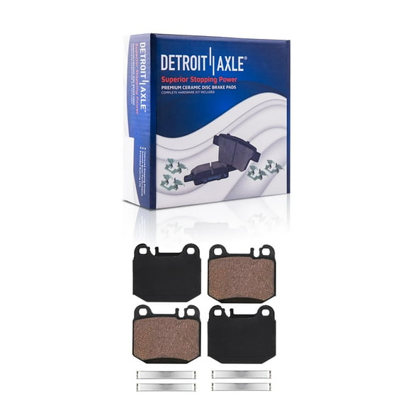 Detroit Axle - Rear Brake Pads for Mercedes-Benz ML430 ML500 ML55 AMG Ceramic Brake Pads Replacement
