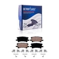 thumbnail image 1 of Detroit Axle - Rear Brake Pads for Toyota Highlander Lexus RX330 RX350 RX400h Ceramic Brake Pads w/ Hardware Replacement, 1 of 8