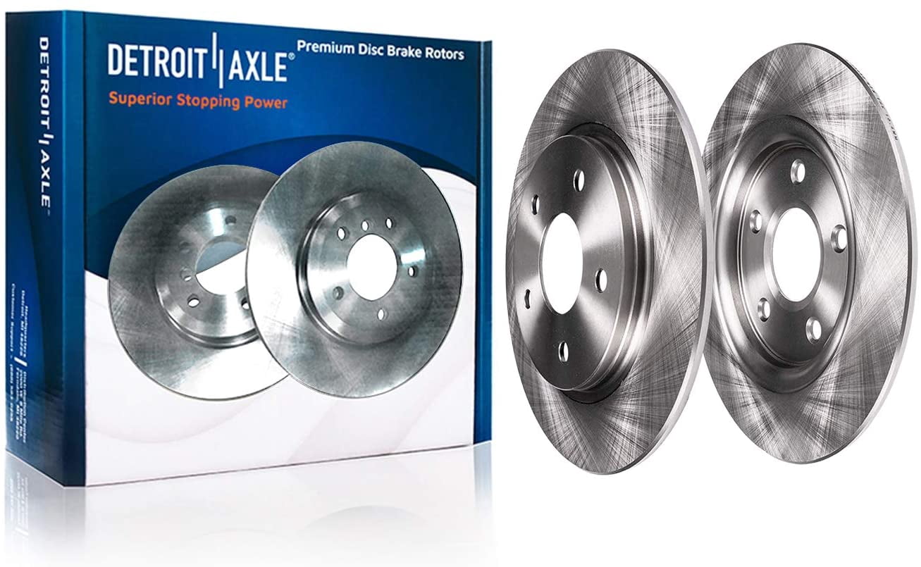 Lexus Rx 350 Rear Brake Rotor Replacement Detroit Axle - Rear Brake Rotors for 5 Lug 2014-2019 Toyota Highlander ...
