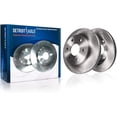 thumbnail image 1 of Detroit Axle - Rear Brake Rotors for 2015 2016 2017 Ford F-150 [Electronic Parking Brakes], Disc Brake Rotors Replacement: 13.23" inch Rotor, 1 of 7