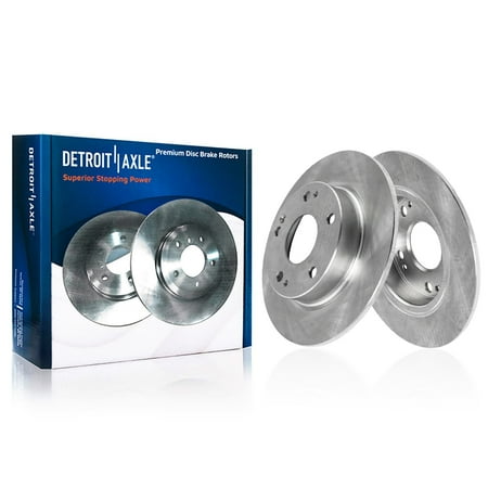 Detroit Axle - Rear Brake Rotors for Acura 2021 2022 2023 TLX, Disc Brake Rotors Replacement: 12.99" inch Rear Rotors