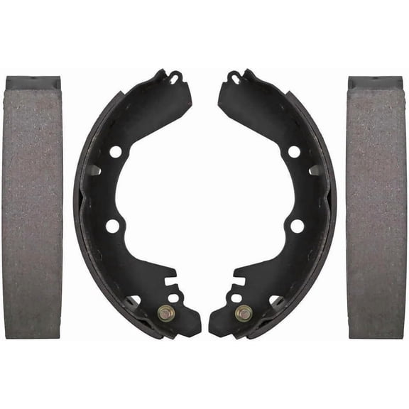 Detroit Axle - Rear Brake Shoes for Dodge Avenger Stratus Chrysler Sebring Eagle Talon Mitsubishi Eclipse Expo Galant, Semi-Metallic Brake Shoes Replacement