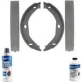thumbnail image 1 of Detroit Axle - Rear Brake Shoes Kit Replacement for 1999-2004 Jeep Grand Cherokee - 4pc Set, 1 of 6