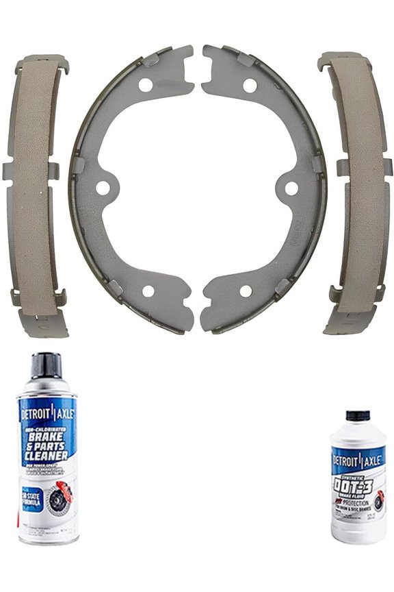 - Rear Brake Shoes Kit Replacement for 2009-2013 Nissan Pathfinder Murano Frontier Xterra FX35 Q50 M35h - 4pc Set