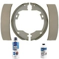 thumbnail image 1 of Detroit Axle - Rear Brake Shoes Kit Replacement for Dodge Ram 1500 2500 3500 Ford F-250 F-350 F-450 F-550 Super Duty - 4pc Set, 1 of 8