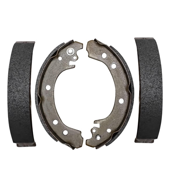 Detroit Axle - Rear Brake Shoes for 2002-2008 Toyota Corolla 2003 2004 2005 2006 2007 Brake Shoes Replacement