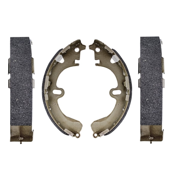Detroit Axle - Rear Brake Shoes for 1984-2002 Toyota Corolla Tercel Chevrolet Nova Geo Prizm Brake Shoes Replacement