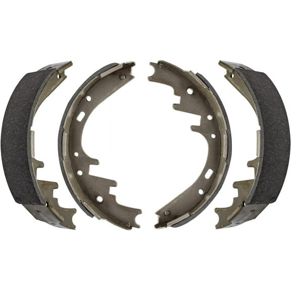 Detroit Axle - Rear Brake Shoes for Dodge Ram 1500 Dakota E-150 Econoline F-150 Lincoln Town Car, Premium Semi-Metallic Brake Shoes Replacement