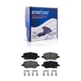 thumbnail image 1 of Detroit Axle - Rear Brake Pads Replacement for Chevy Uplander Pontiac Montana Buick Terraza Saturn Relay MV-1, Ceramic Brake Pads w/ Hardware Replacement, 1 of 7