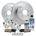 thumbnail image 1 of Detroit Axle - Rear Brakes and Rotors Brake Pads Brake Calipers Replacement for Chevy Equinox GMC Terrain Fits select: 2010-2017 CHEVROLET EQUINOX LT, 2011-2017 GMC TERRAIN SLE, 1 of 6
