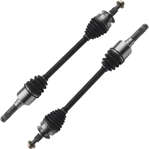 Detroit Axle - Rear CV Axle Shafts Assembly Replacement for 2015 2016 2017 Ford Mustang 5.0L - 2pc Set