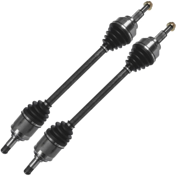 Detroit Axle - 2pc CV Axles for 2012 -2022 Jeep Grand Cherokee 2011-2013 Dodge Durango, Rear CV Axle Shafts Assembly Replacement
