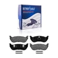 thumbnail image 1 of Detroit Axle - Rear Brake Pads for 2002-2005 Ford Explorer 2002-2010 Mercury Mountaineer 2003 2004 Ceramic Brake Pads w/ Hardware Replacement, 1 of 7