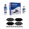 thumbnail image 1 of Detroit Axle - Rear Brake Pads for Ford Taurus Explorer Flex Police Interceptor Utility Special Service Police Sedan Lincoln MKT MKS Ceramic Brake Pads, 1 of 7