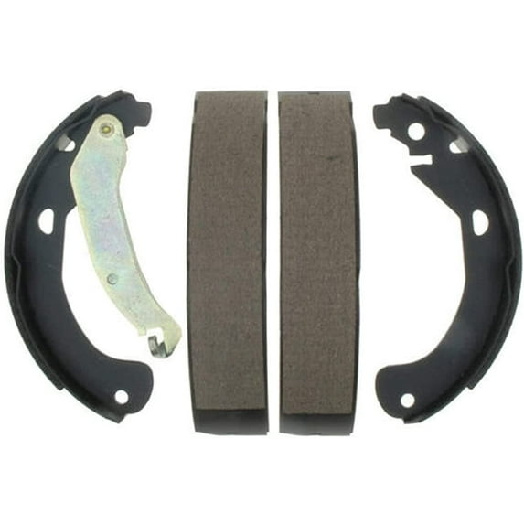 Detroit Axle - Rear Brake Shoes for Chevrolet Cobalt HHR Cavalier Malibu Pontiac G4 G5 Pursuit Sunfire Saturn Ion, Semi-metallic Brake Shoes Replacement