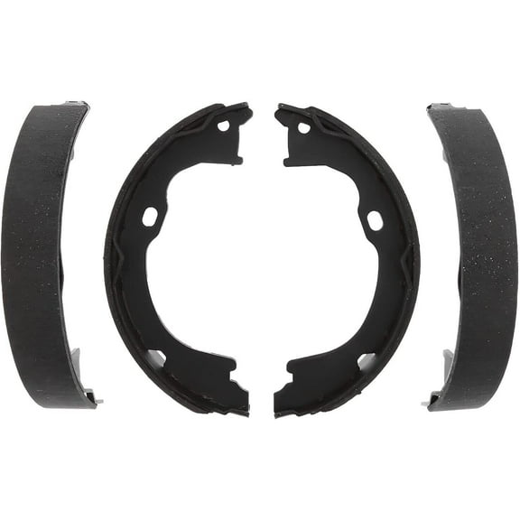 Detroit Axle - Rear Ceramic Brake Shoes Replacement for Jeep Liberty Wrangler JK Gladiator Dodge Nitro - 2pc Set
