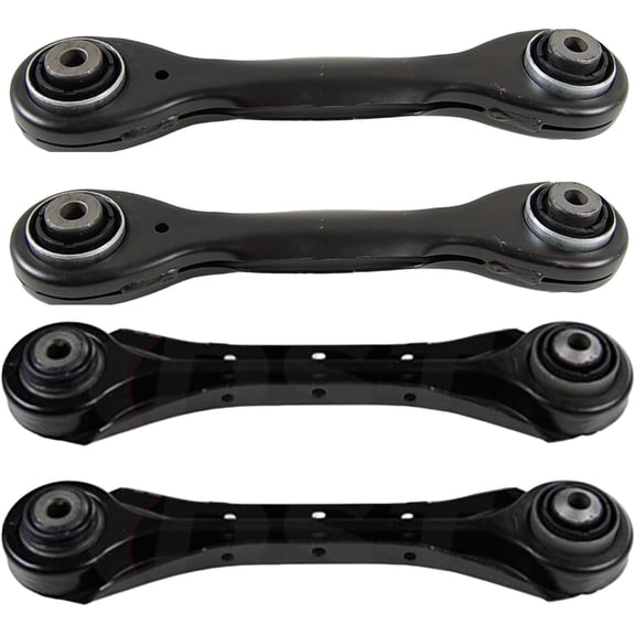 Detroit Axle - Rear Control Arms Kit for BMW 128i 135i 325i 325xi 328i 330i 335d 335i 335is 335xi 2 Upper Center Control Arms 2 Upper Forward Lateral Links Replacement