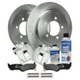 thumbnail image 1 of Detroit Axle - Rear Disc Rotors Calipers Ceramic Brake Pads Replacement for 2006-2010 Ford Explorer Sport Trac Mercury Mountaineer, 1 of 6