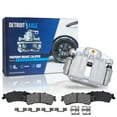 thumbnail image 1 of Detroit Axle - Rear Driver Side Brake Caliper Brake Pads Replacement for Chevy Astro Silverado Tahoe GMC Sierra 1500 Yukon Cadillac Deville, 1 of 6
