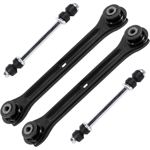 Detroit Axle - Rear End Control Arms Kit for 2014-2017 Chevrolet SS, 2 Lateral Link Control Arms 2 Sway Bar Links 2015 2016 Replacement