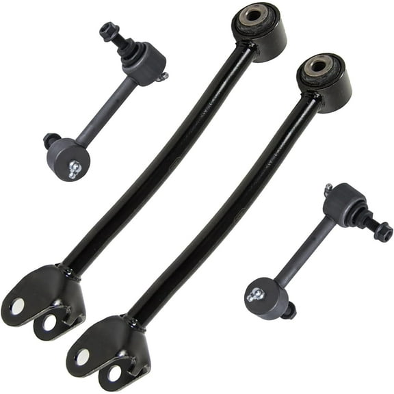 Detroit Axle - Rear Lateral Control Arms Sway Bars for 2003-2009 Nissan 350Z 2003-2007 INFINITI G35, Lower Forward Lateral Control Arms Sway Bar End Links 2004 2005 2006 Replacement