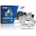 thumbnail image 1 of Detroit Axle - Rear Left Brake Caliper for 01-05 BMW 320i 325i 325xi 01-06 325Ci 99-00 328i 328Ci 03-08 Z4 Disc Brake Caliper with Bracket Replacement Brake Caliper Assembly, 1 of 7