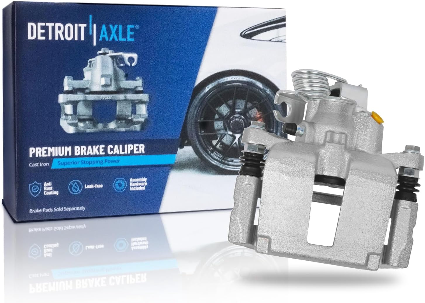 Detroit Axle - Front Right Brake Caliper For Ford Explorer Flex Taurus Lincoln Mkt Mks Passenger Side Bracket Assembly Replacement C3b55337 4629 4590 Bfda Bf91aa0fb8d9.821b7e6d9cb974250bbb7b5b98ab26ef