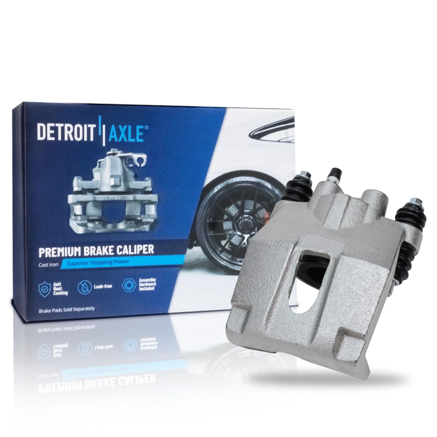 AM Autoparts Right Front Disc Brake Caliper For Ford F-150 & Lincoln Mark LT