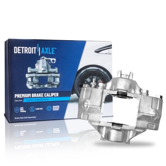 Detroit Axle - Rear Left Brake Caliper for 2006-2007 Subaru Impreza, Driver Side Disc Brake Caliper Replacement