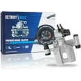 thumbnail image 1 of Detroit Axle - Rear Left Brake Caliper for Ford 1989-1992 Probe 1988-1992 Mazda 626 MX-6, Driver Side Disc Brake Caliper 1990 1991 Replacement, 1 of 6