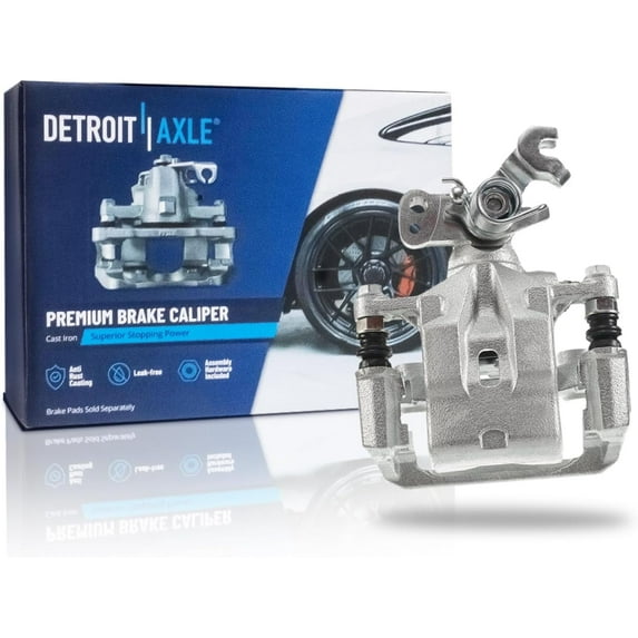 Detroit Axle - Rear Left Brake Caliper for Ford Fusion Lincoln MKZ Mazda 6 Mercury Milan Zephyr
